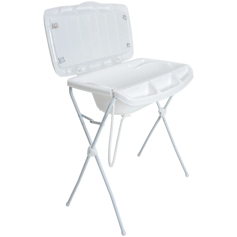 Catre de Baño Plegable con Cambiador ANGRA
