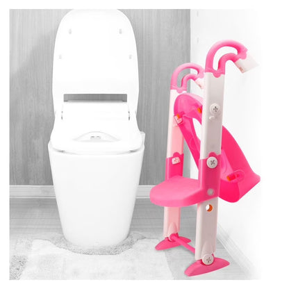 Reductor de Inodoro con Escalera y Pelela 2 En 1