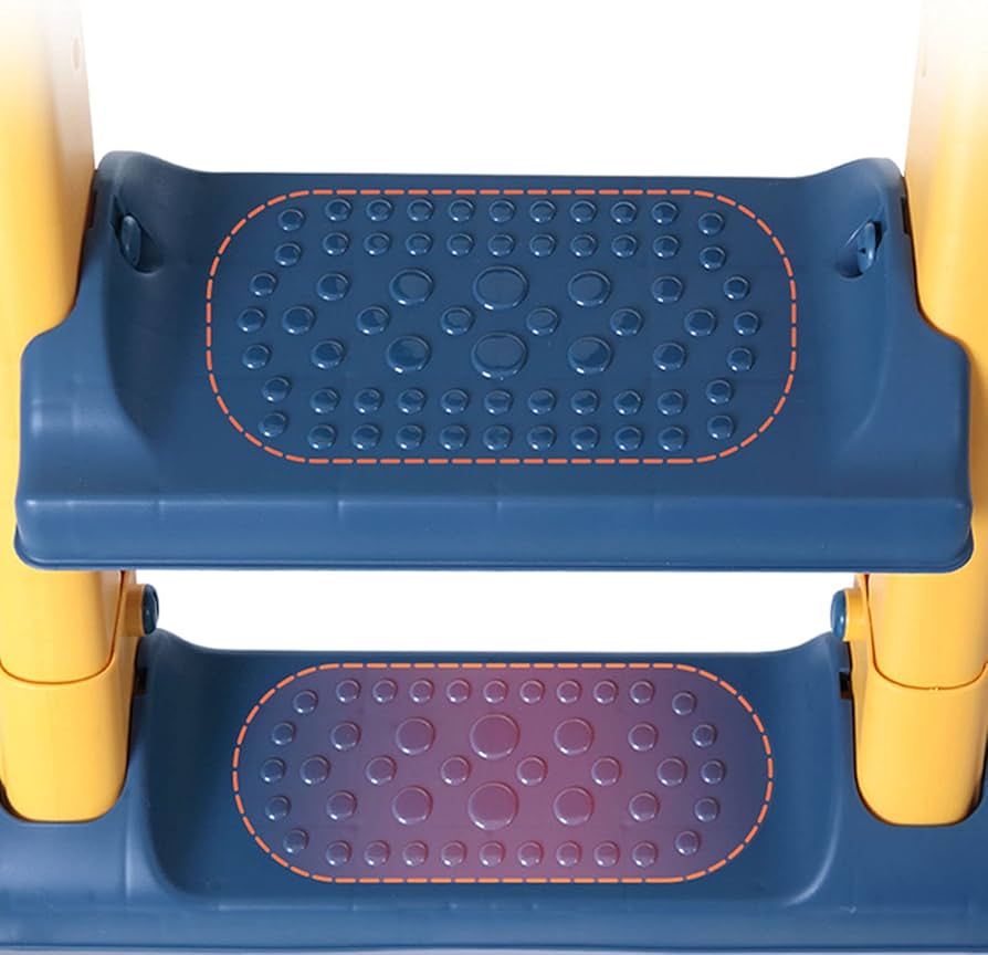 Baño Entrenador Escalera Para Niño Y Niña Acolchado