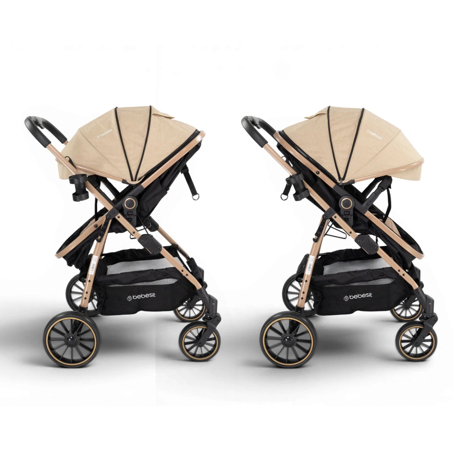 Coche Bebesit Jumbo TS con Baby Silla Ruedas Todo Terreno