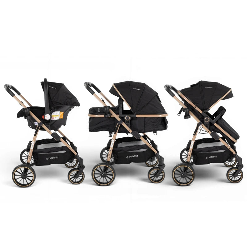 Coche Bebesit Jumbo TS con Baby Silla Ruedas Todo Terreno