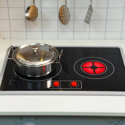 Cocina de Madera Con Campana y Lavarropas