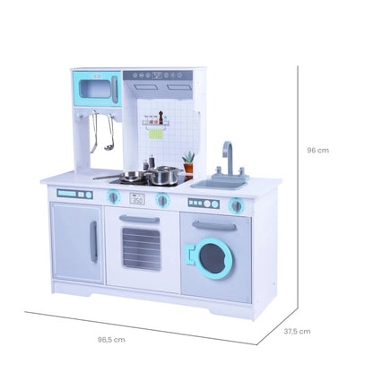 Cocina Infantil de Madera Grande XXL – Con Horno, Micro y Heladera