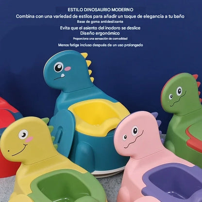 Pelela Inodoro Portatil Para Niños Diseño Dinosaurio