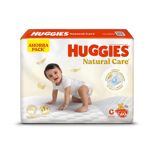 Pañales Huggies Natural Care