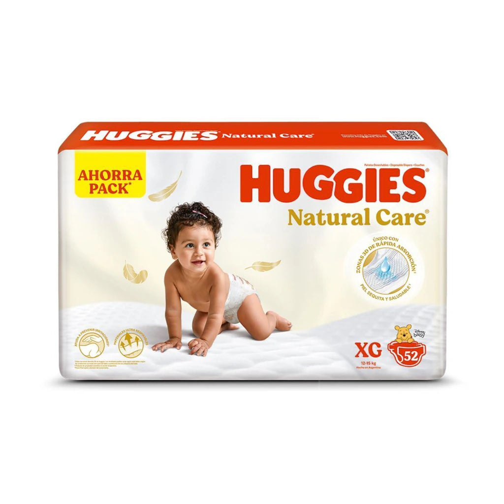 Pañales Huggies Natural Care