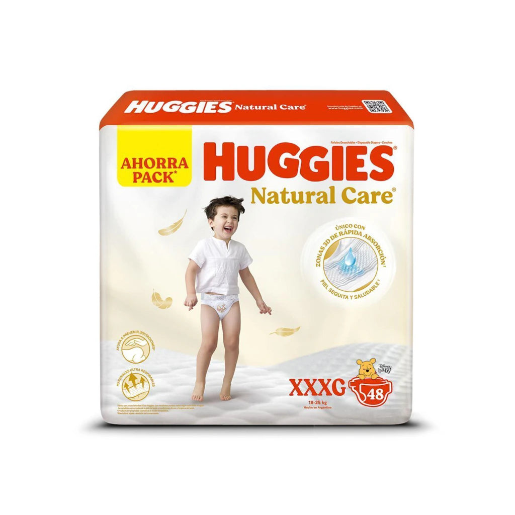 Pañales Huggies Natural Care