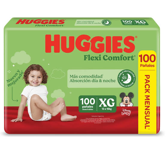 Pañales Huggies Flexi Comfort Paquetazo