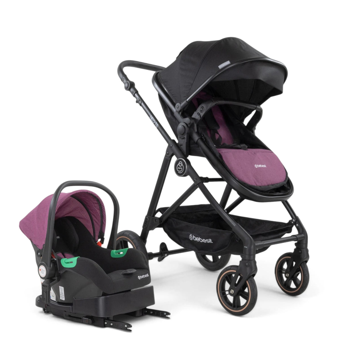 Coche Bebesit Neo - Travel System + Base Isofix