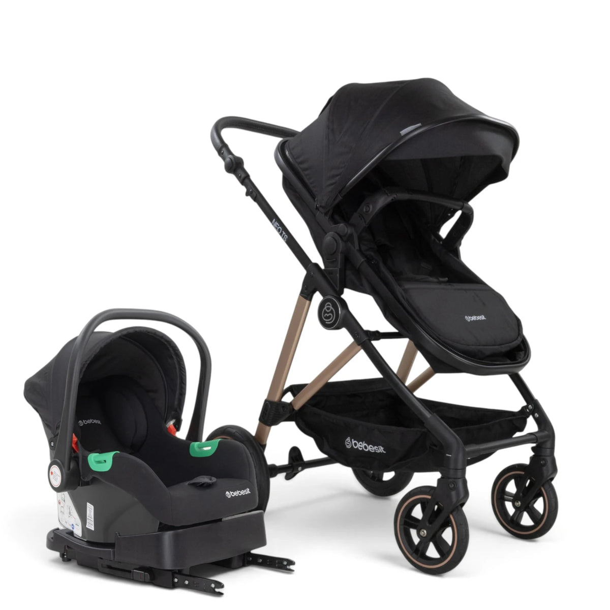 Coche Bebesit Neo - Travel System + Base Isofix