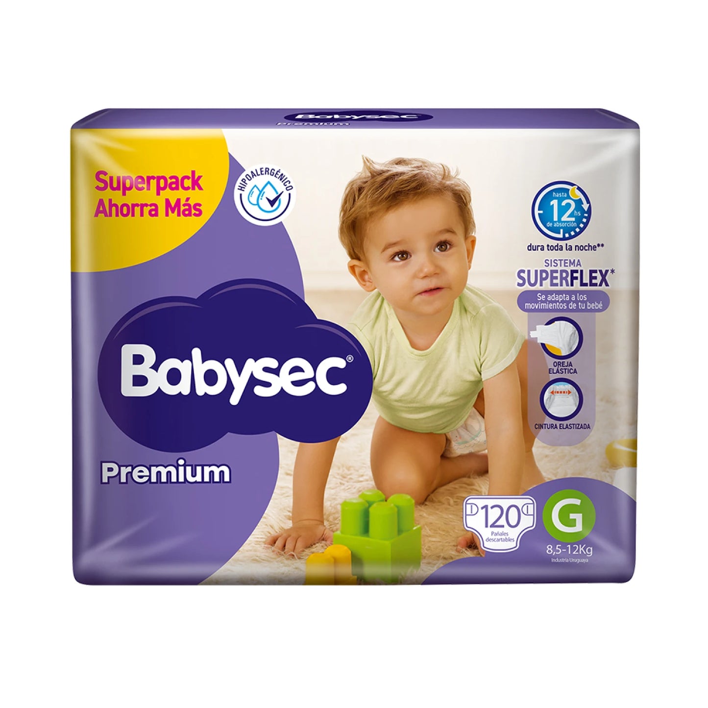 Pañales Babysec Premium