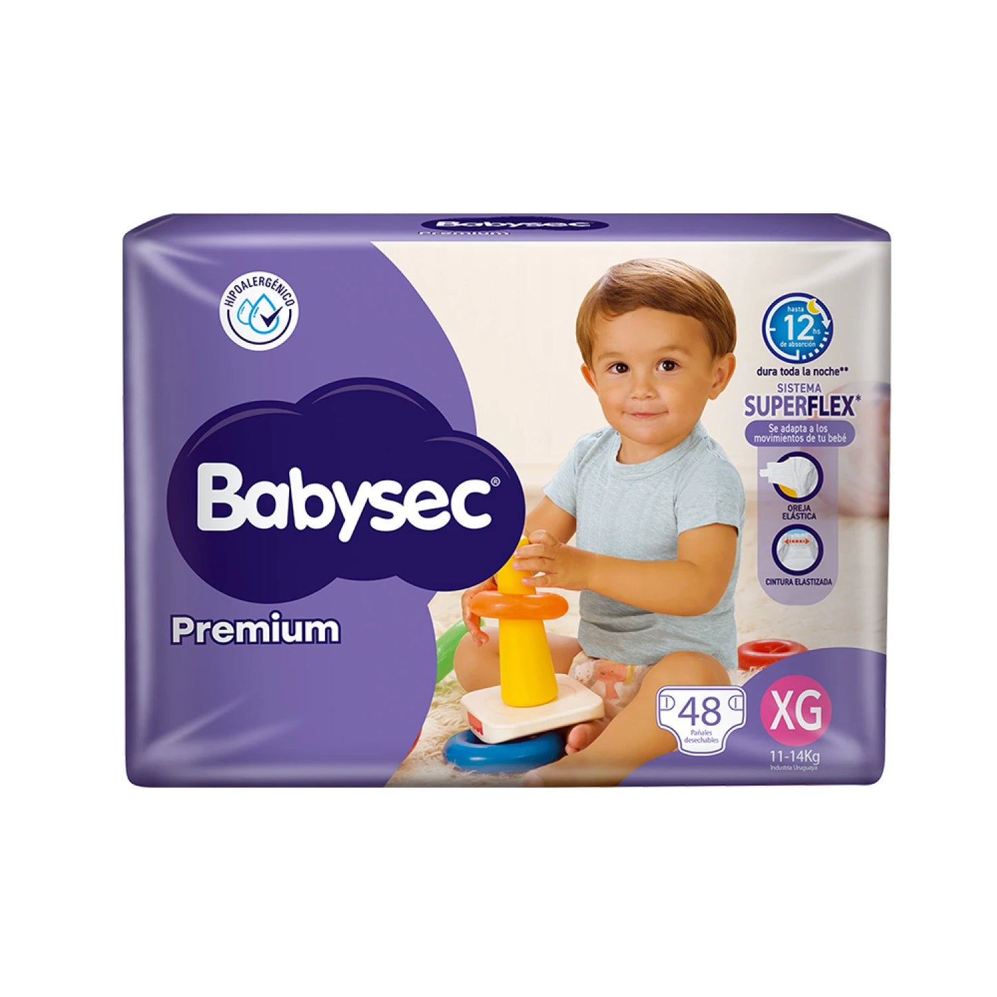 Pañales Babysec Premium