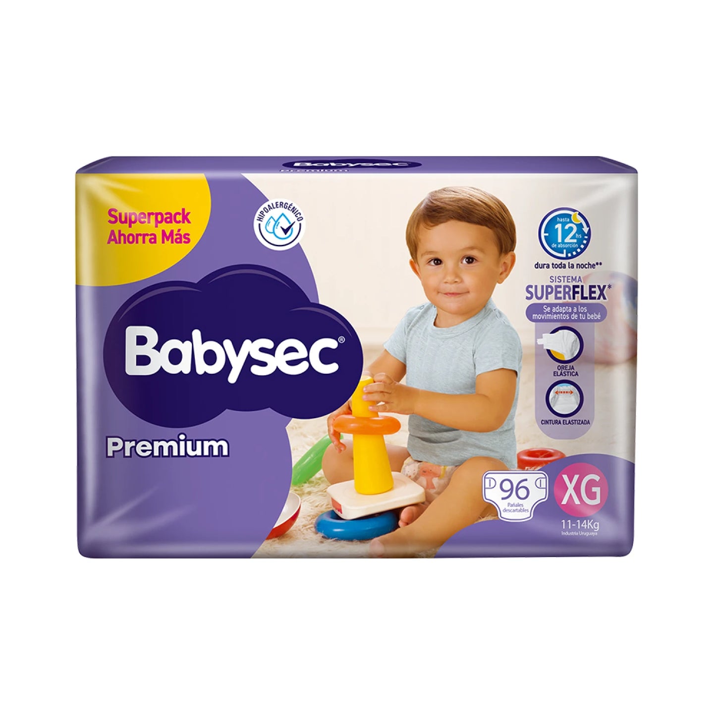 Pañales Babysec Premium