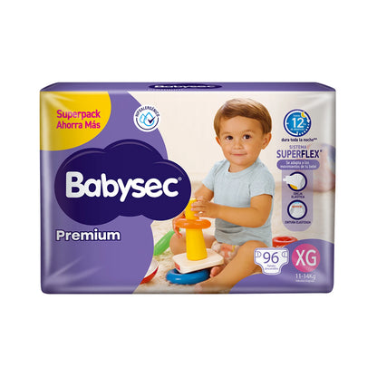 Pañales Babysec Premium