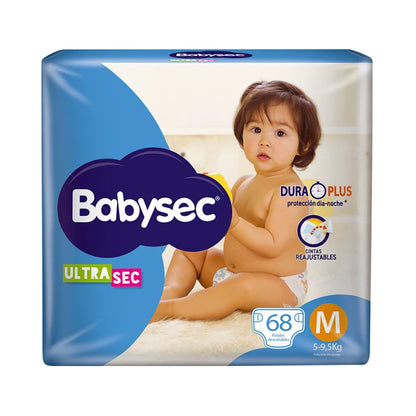 Pañales Babysec Ultra Sec