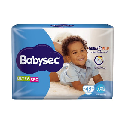 Pañales Babysec Ultra Sec