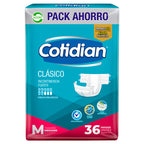 Pañales Cotidian Clásico M x 36