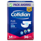 Pañales Cotidian Plus M x 36