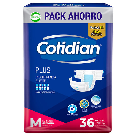 Pañales Cotidian Plus