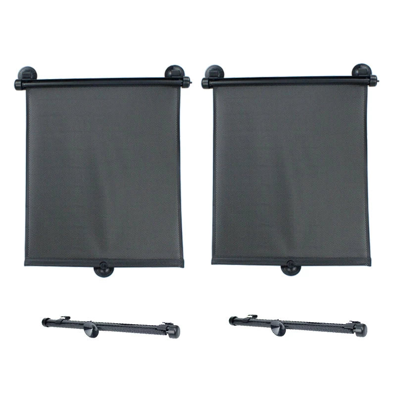 Parasol Enrollable x2 con Ventosa