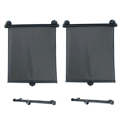 Parasol Enrollable x2 con Ventosa