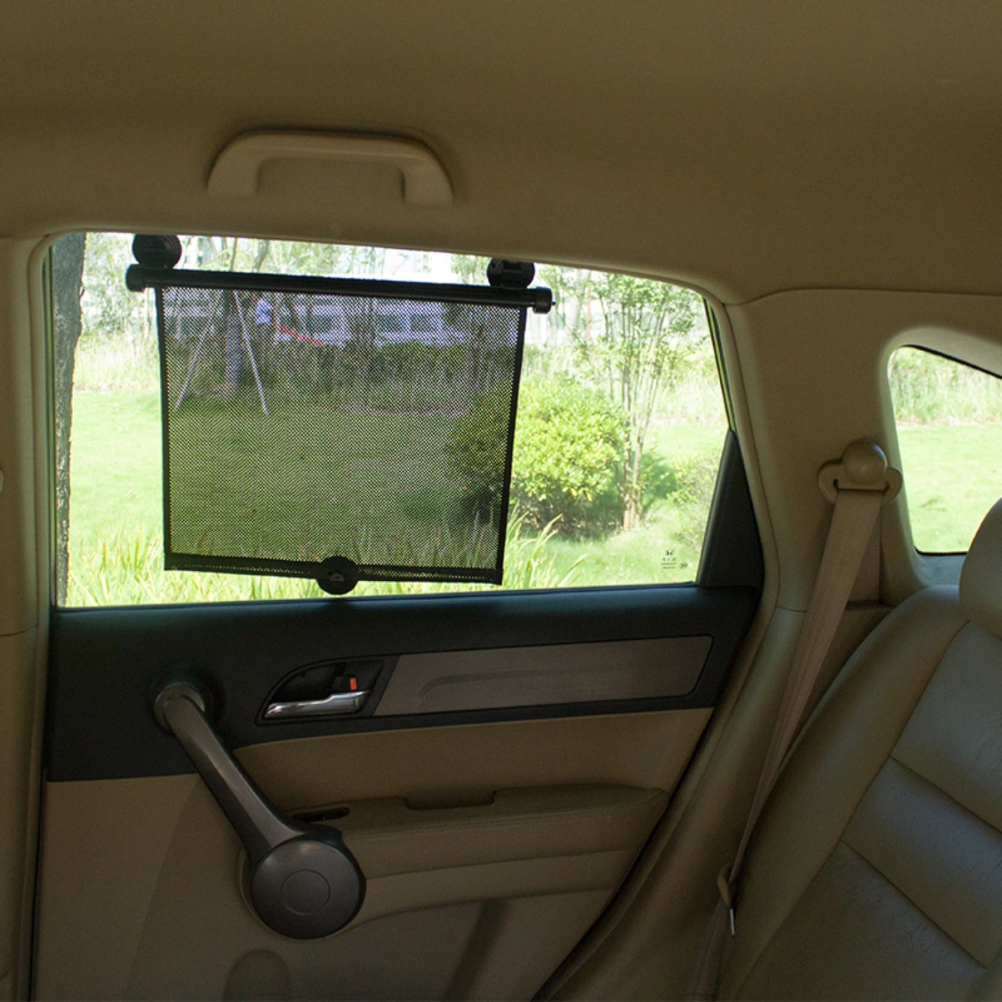 Parasol Enrollable x2 con Ventosa