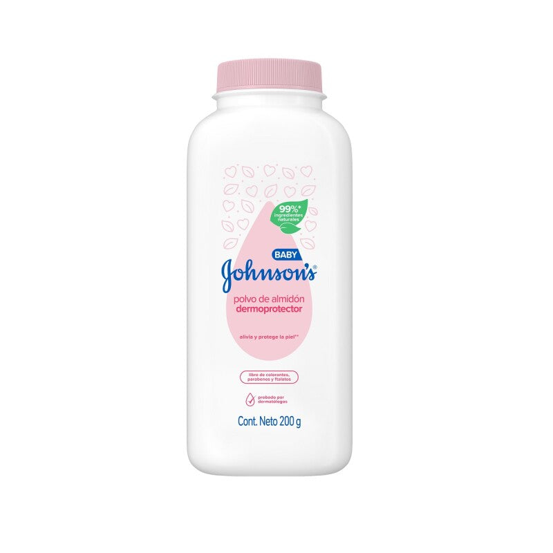 Talco Polvo de Almidón Johnson's Baby 200 g